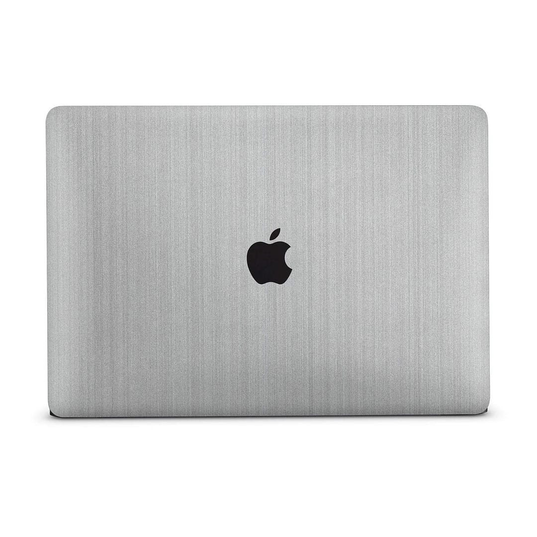 Macbook air 13'' (2018) brushed metal steel skin | wrapitskin