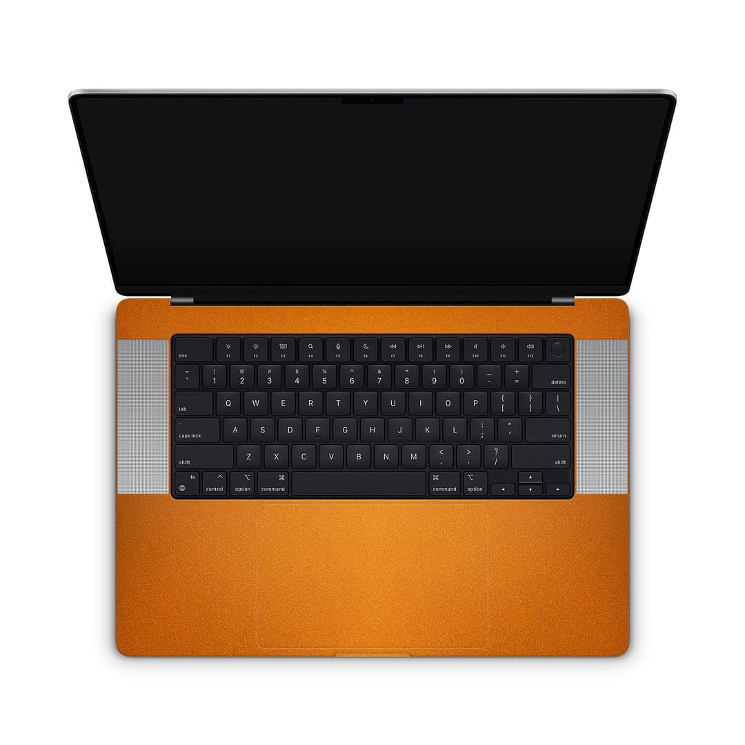 Macbook pro 16'' (m2,2023) glossy liquid copper skin | wrapitskin