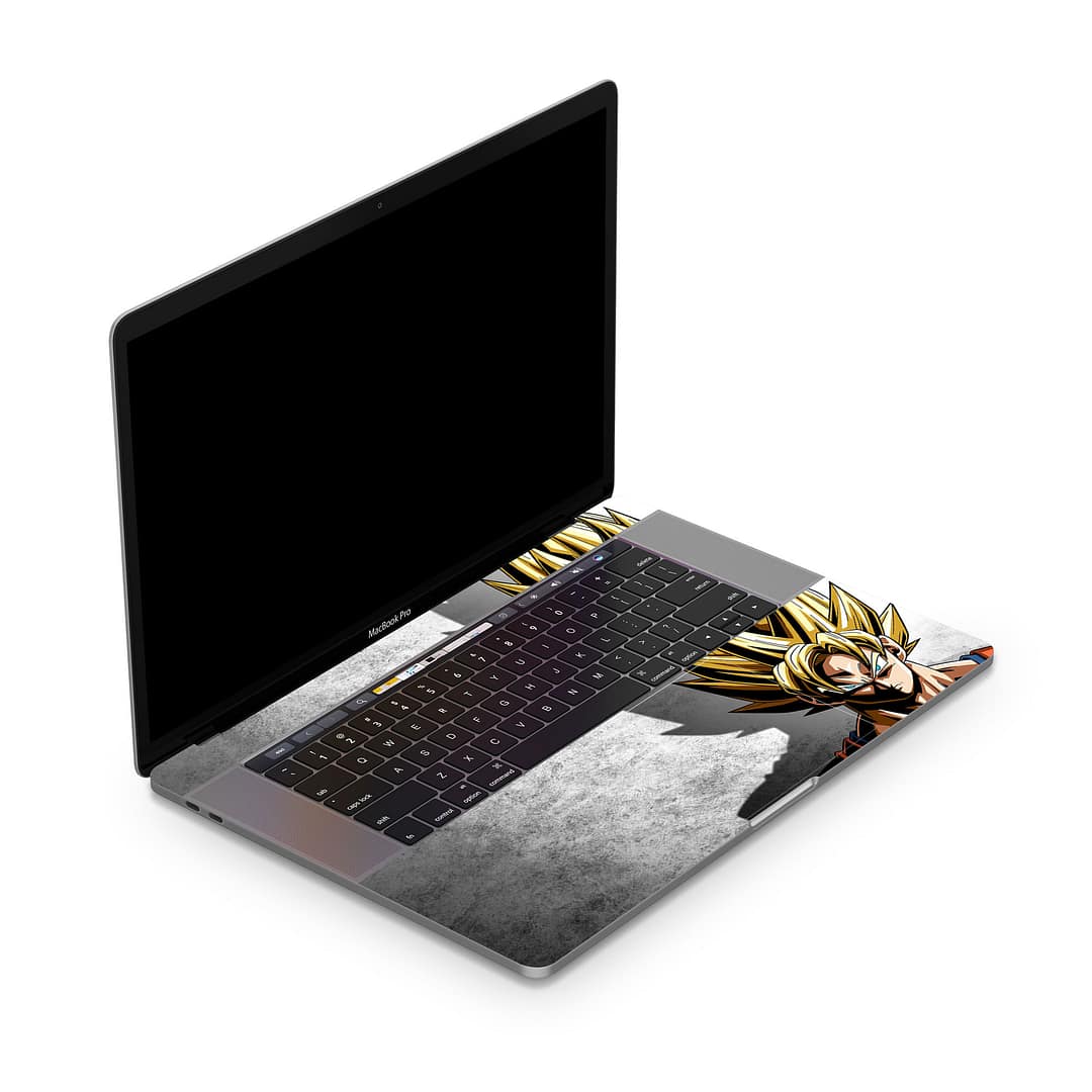 Macbook pro 15'' (2017) dragon ball z warrior skin | wrapitskin