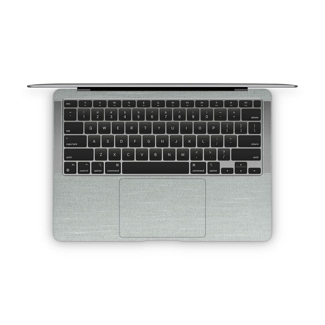 Macbook air 13'' (m1,2020) linen cyan skin | wrapitskin