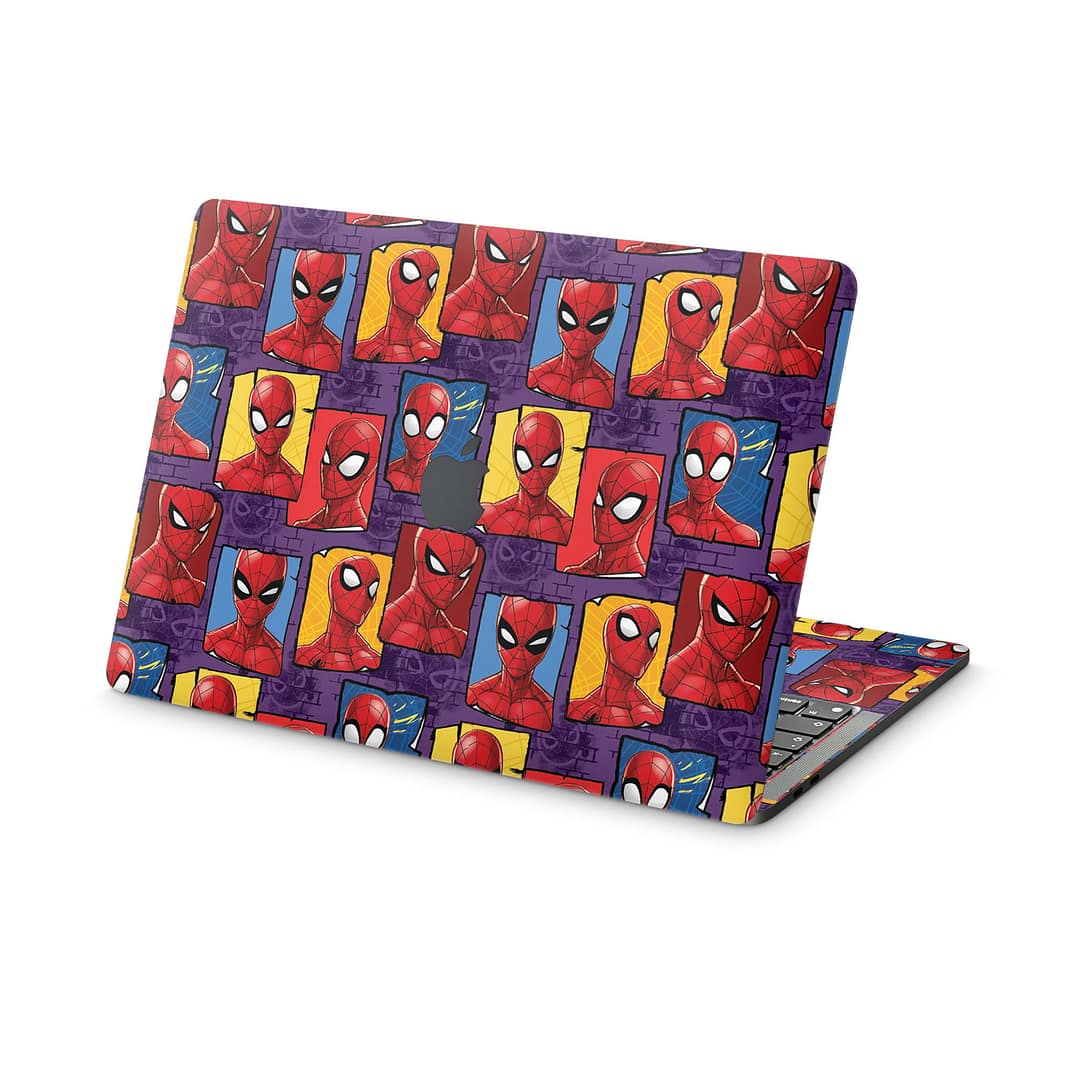 Macbook pro 13'' (m1 2020) spidey's world skin | wrapitskin