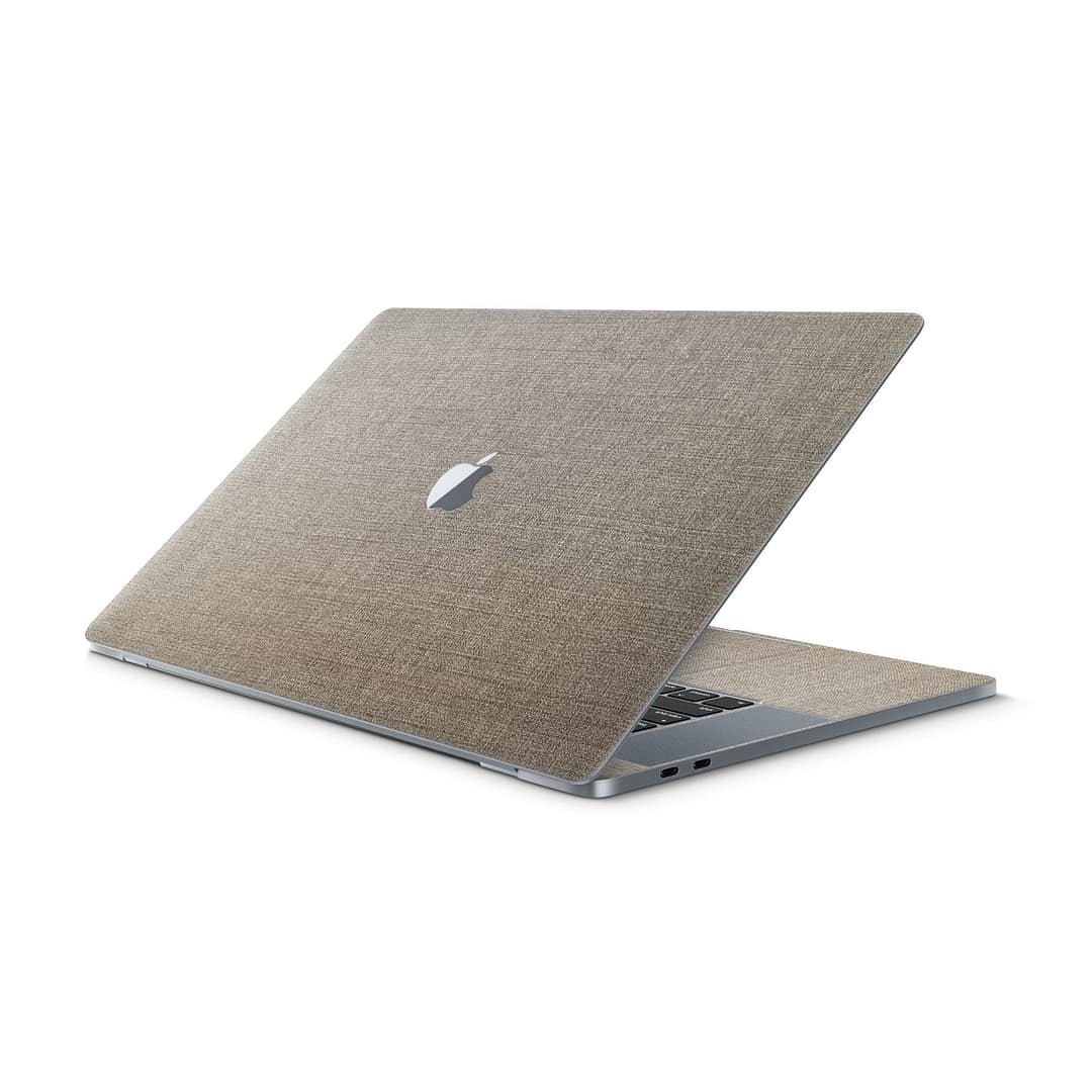 Macbook pro 16'' (touch bar,2019) denim tan skin | wrapitskin