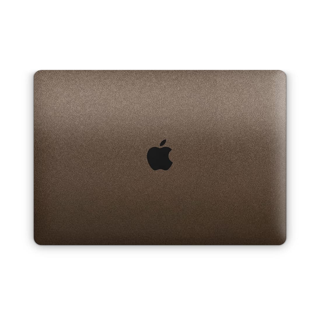Macbook pro 13'' (2016-2018) matte brown metallic skin | wrapitskin