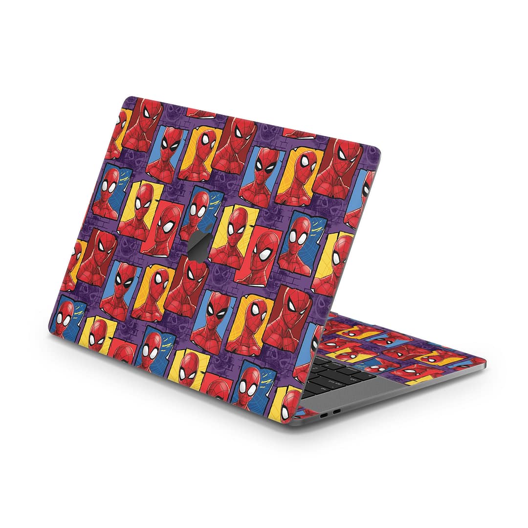 Macbook pro 15'' (2017) spidey's world skin | wrapitskin