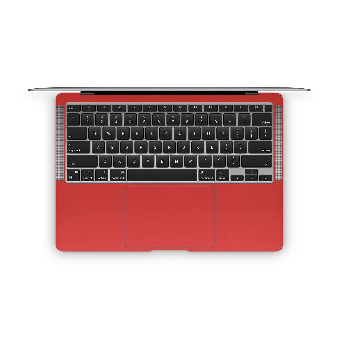 Macbook air 13'' (m1,2020) matte red skin | wrapitskin