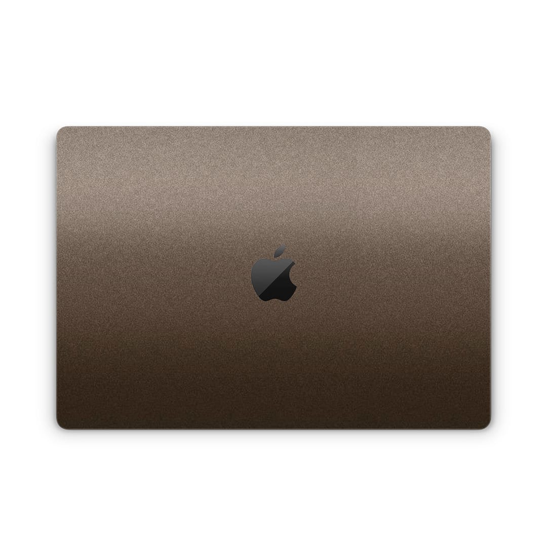 Macbook pro 16'' (m1,2021) matte brown metallic skin | wrapitskin