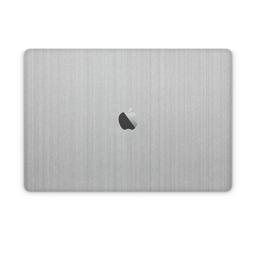 Macbook pro 15'' (2018-2019) brushed metal steel skin | wrapitskin