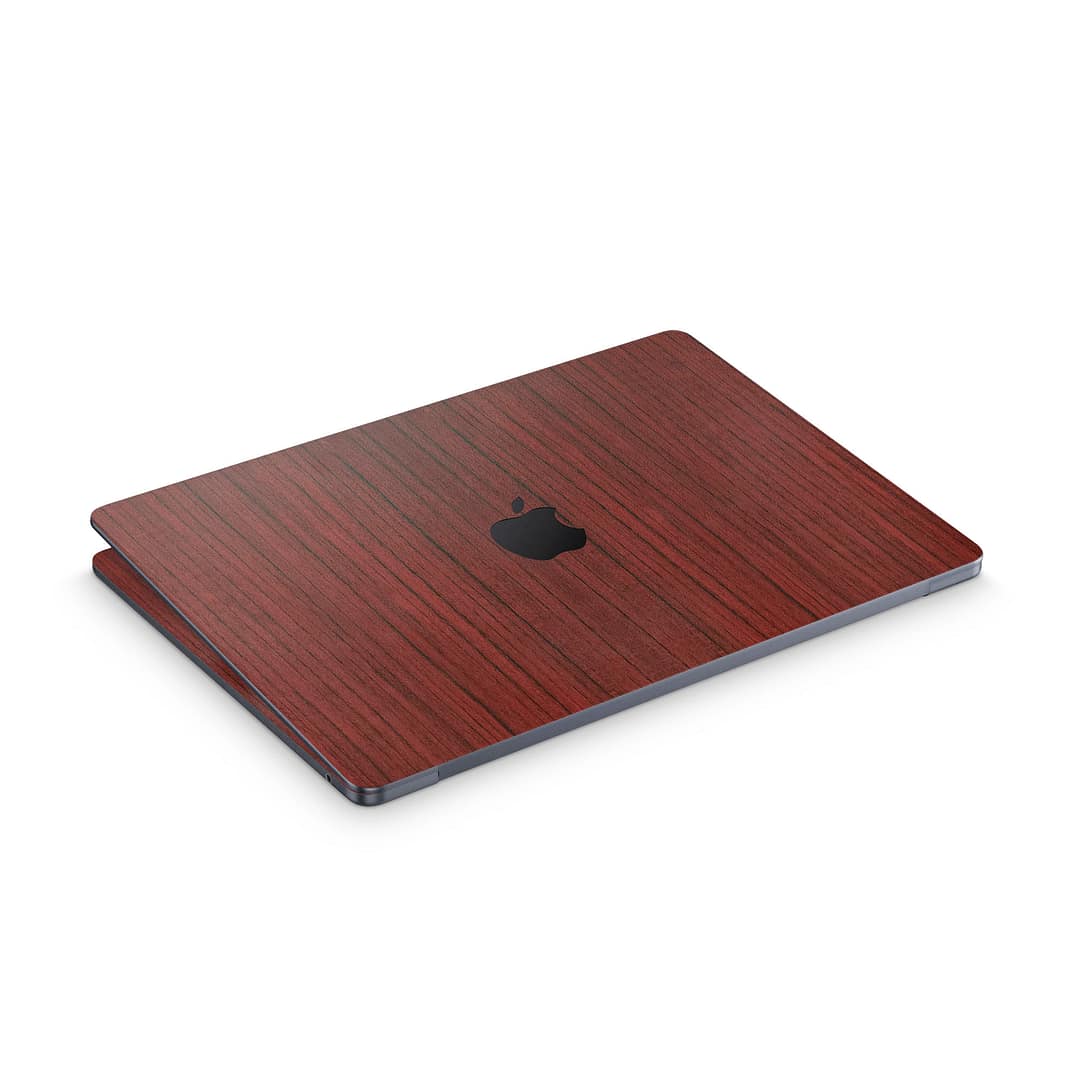 Macbook air 13. 6'' m2 2022 padauk wood skin | wrapitskin