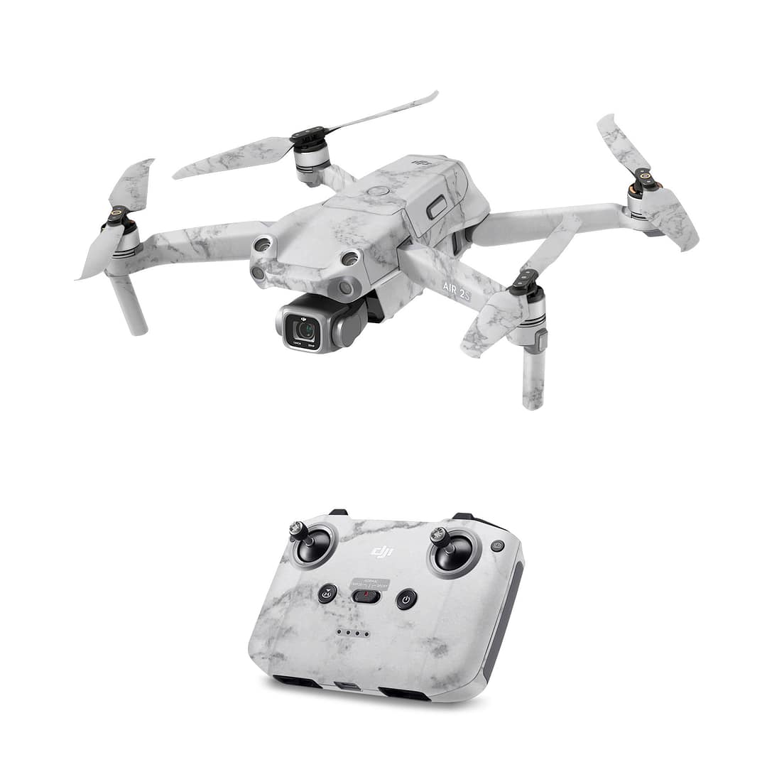 Dji mavic air 2s marble white skin | wrapitskin