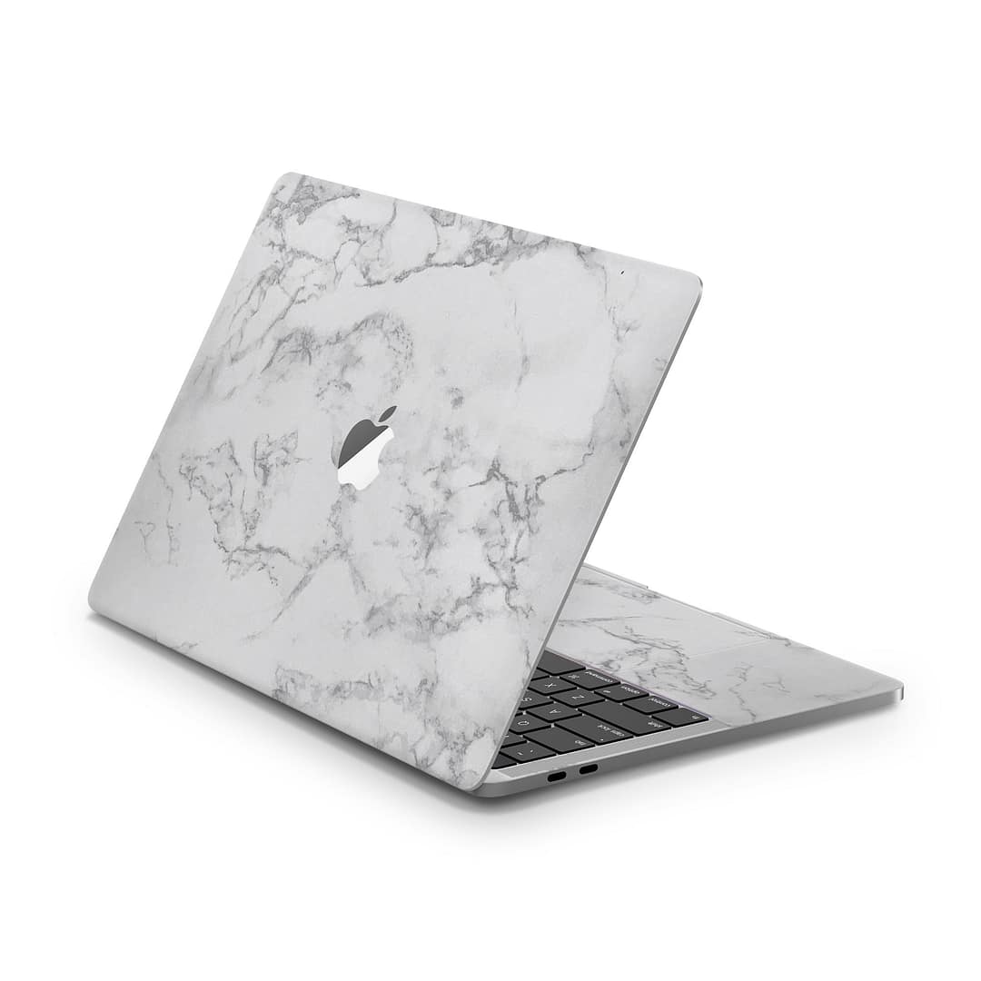 Macbook pro 13'' (2016-2018) marble white skin | wrapitskin