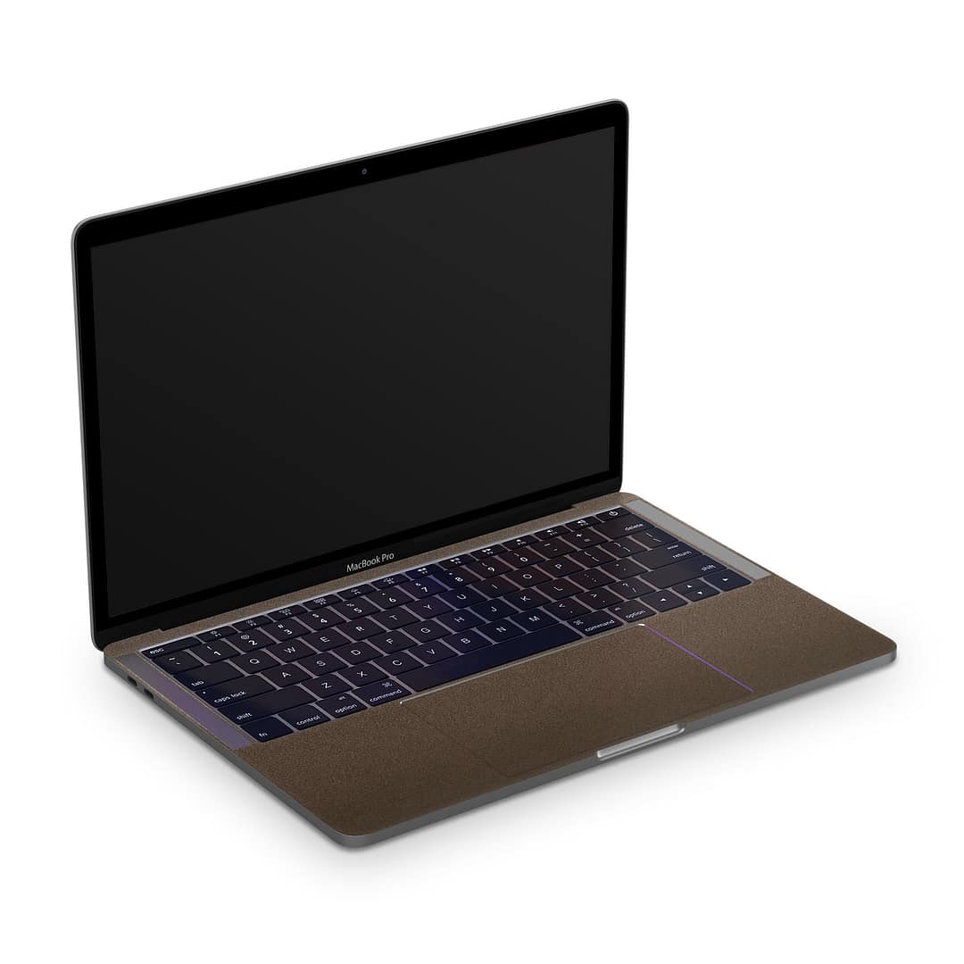 Macbook pro 13'' (2016-2018) matte brown metallic skin | wrapitskin