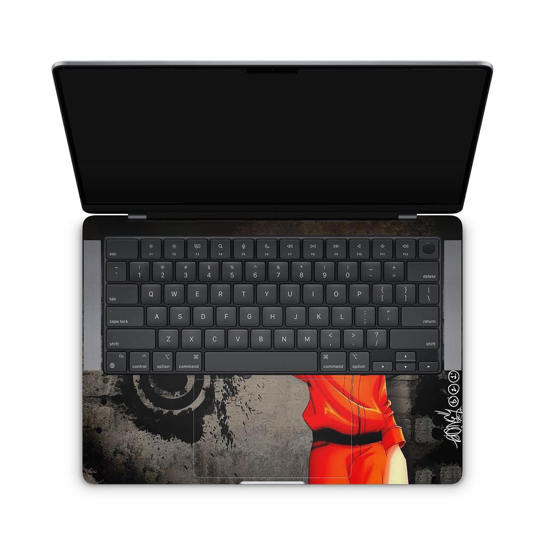 Macbook pro 14'' (2021) shinobi warrior skin | wrapitskin