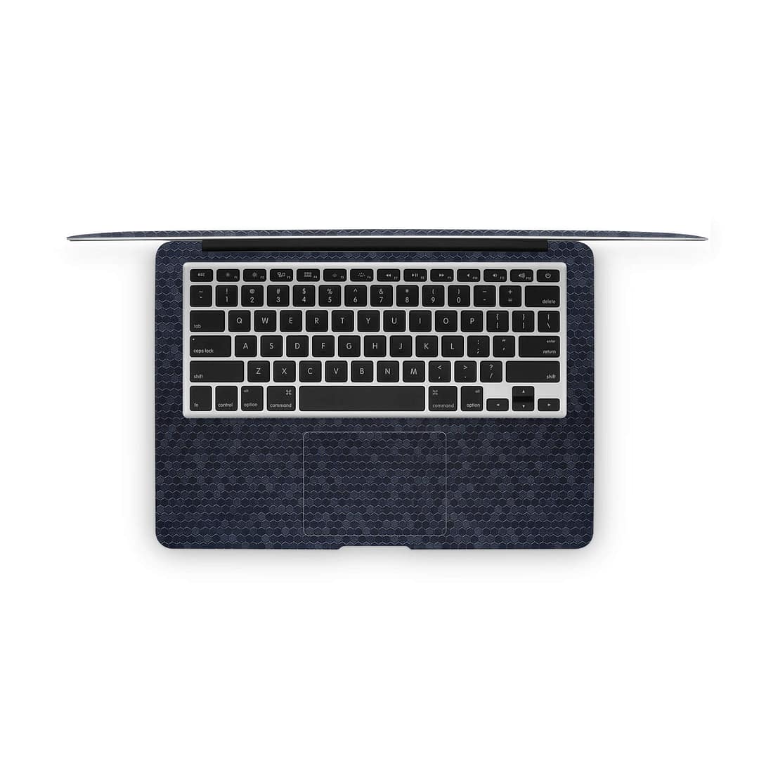 Macbook air 13'' (2010-2017) honeycomb blue skin | wrapitskin
