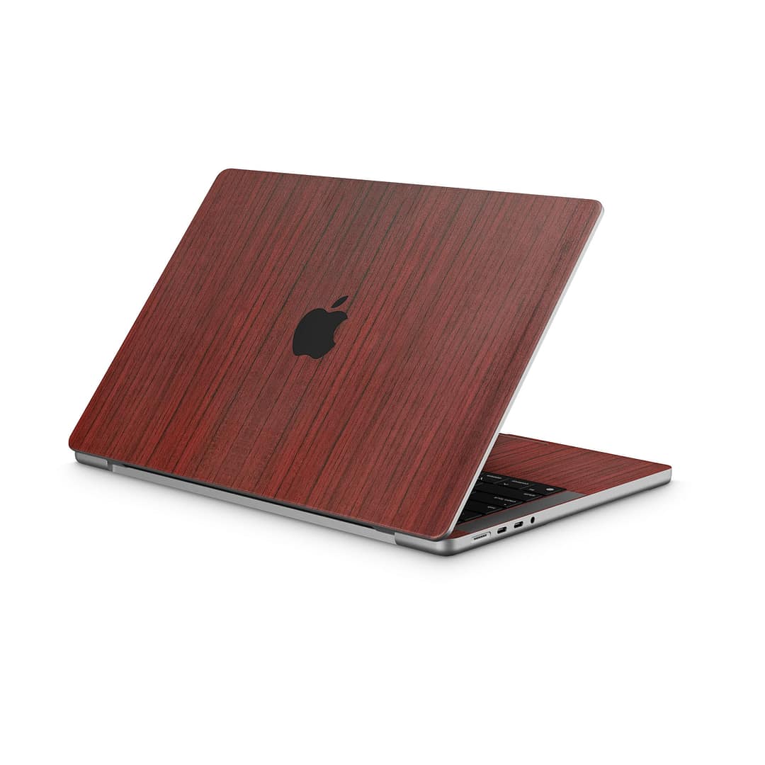 Macbook pro 14'' (2021) padauk wood skin | wrapitskin