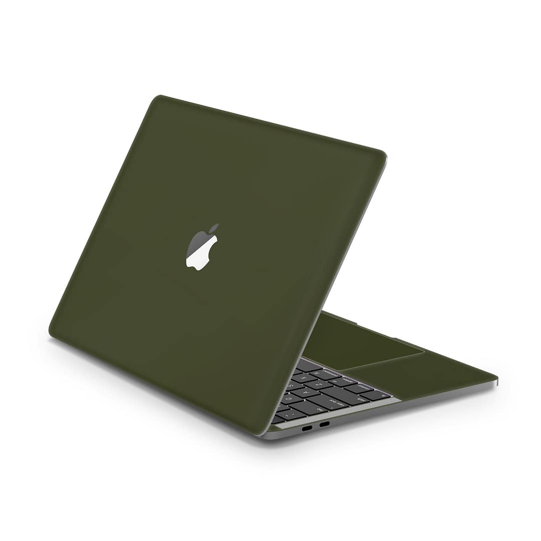 Macbook pro 13'' (2016-2018) matte military green skin | wrapitskin