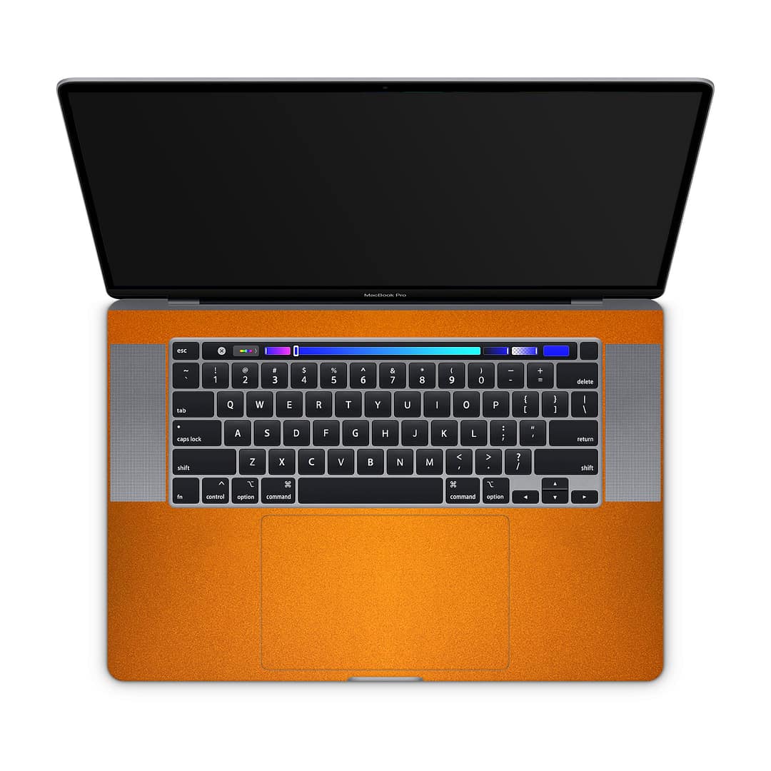Macbook pro 16'' (touch bar,2019) glossy liquid copper skin | wrapitskin
