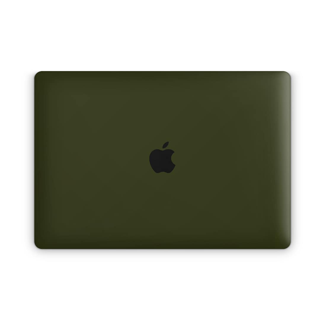 Macbook pro 13'' (2016-2018) matte military green skin | wrapitskin