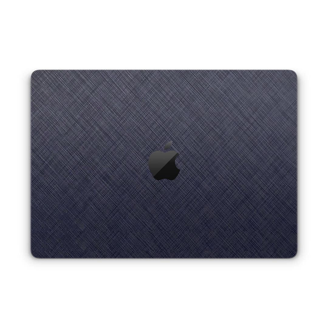 Macbook pro 14'' (2021) cross metal blue skin | wrapitskin