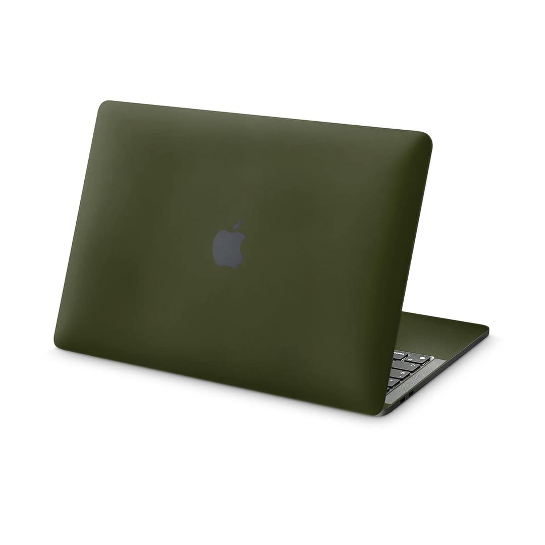Macbook pro 13'' (m1 2020) matte military green skin | wrapitskin