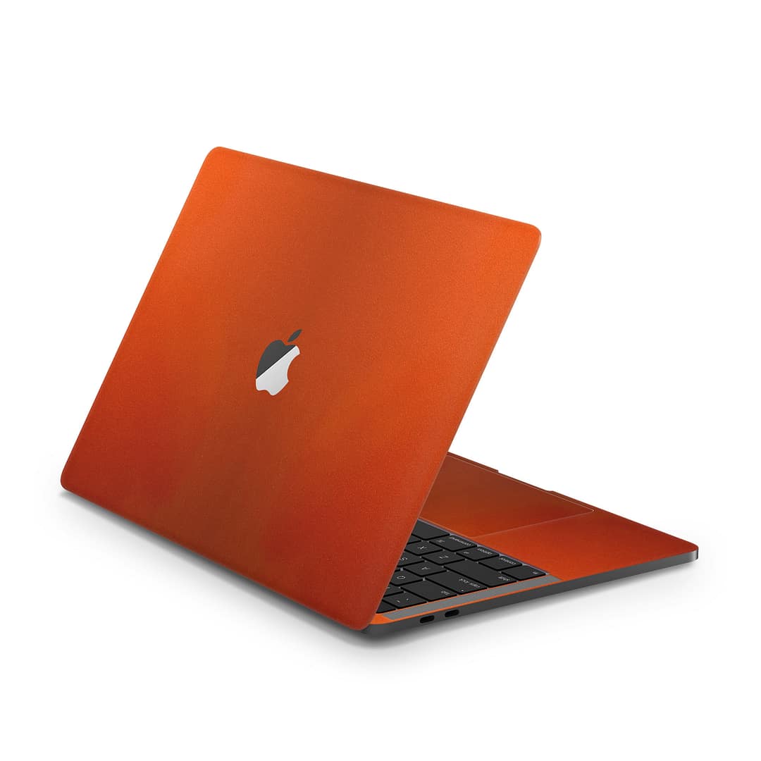 Macbook pro 13'' (touch bar,2018) glossy fiery orange skin | wrapitskin