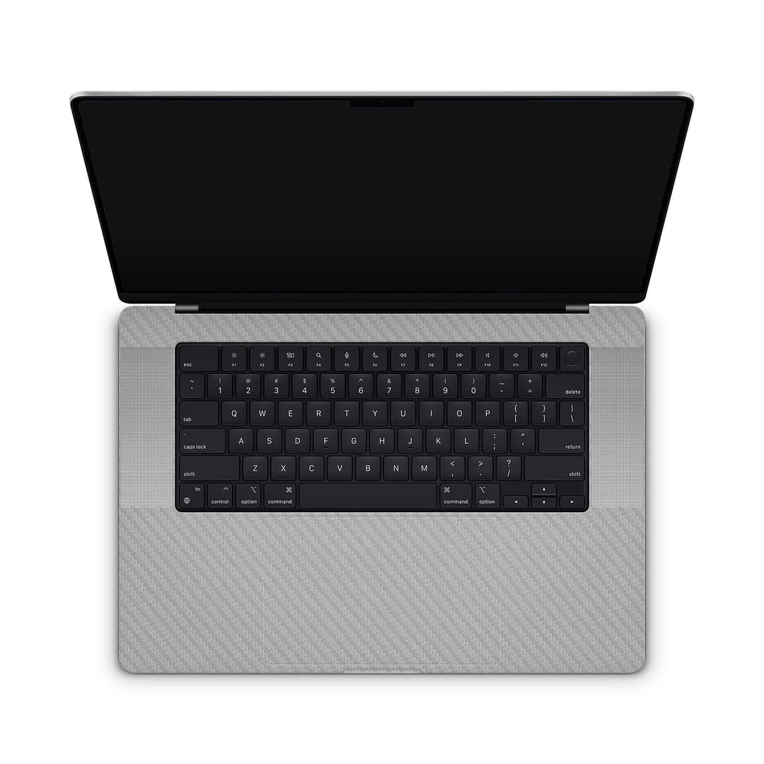 Macbook pro 16'' (m2,2023) carbon fiber gray skin | wrapitskin