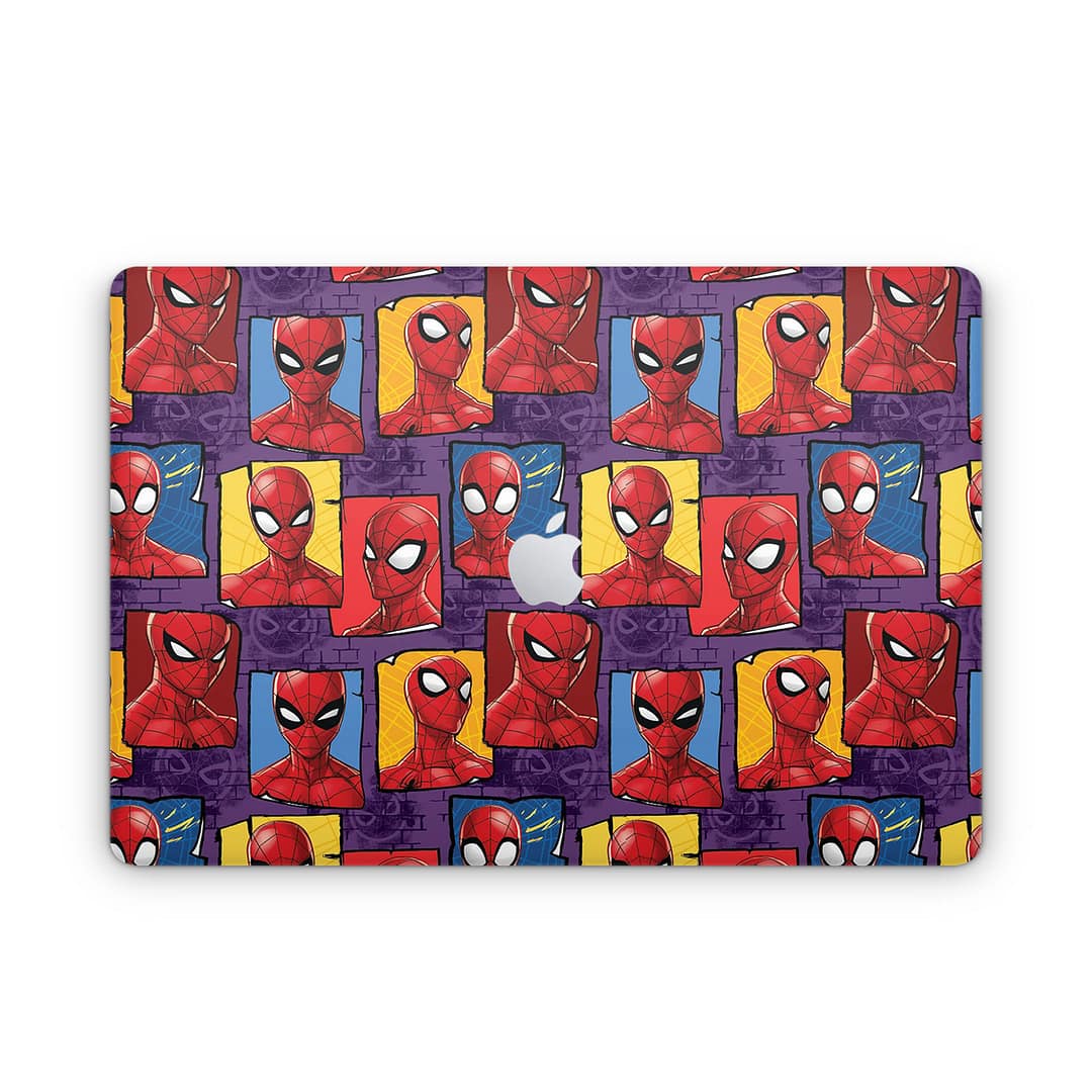 Macbook pro 13'' (m1 2020) spidey's world skin | wrapitskin
