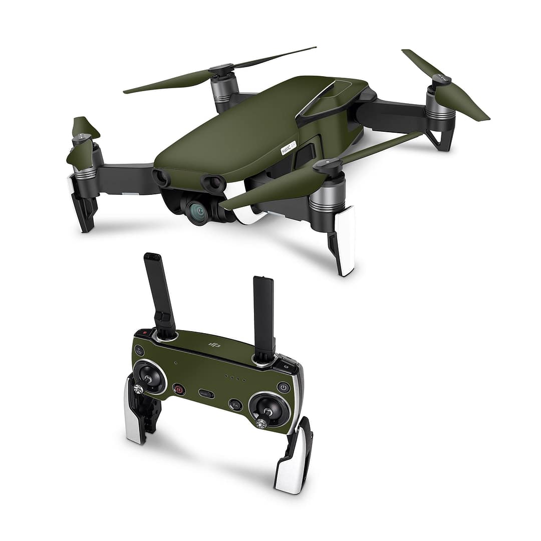 Dji mavic air matte military green skin | wrapitskin