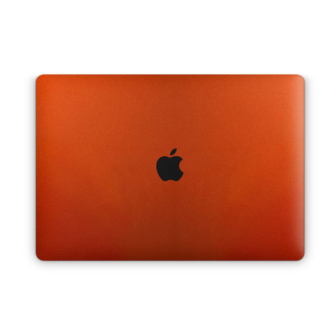 Macbook pro 13'' (2016-2018) glossy fiery orange skin | wrapitskin