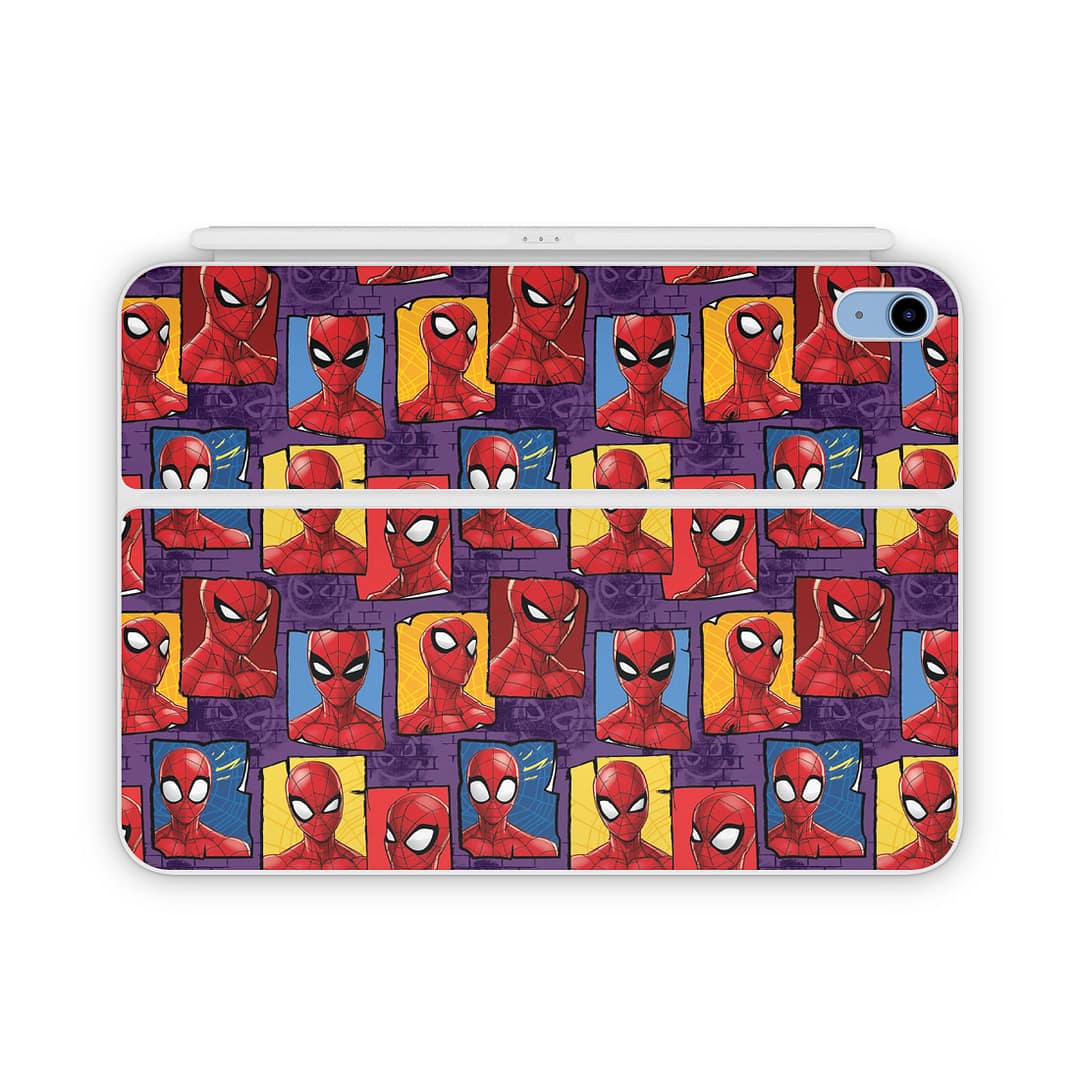 Magic keyboard ipad 10. 9'' gen 10 spidey's world skin | wrapitskin