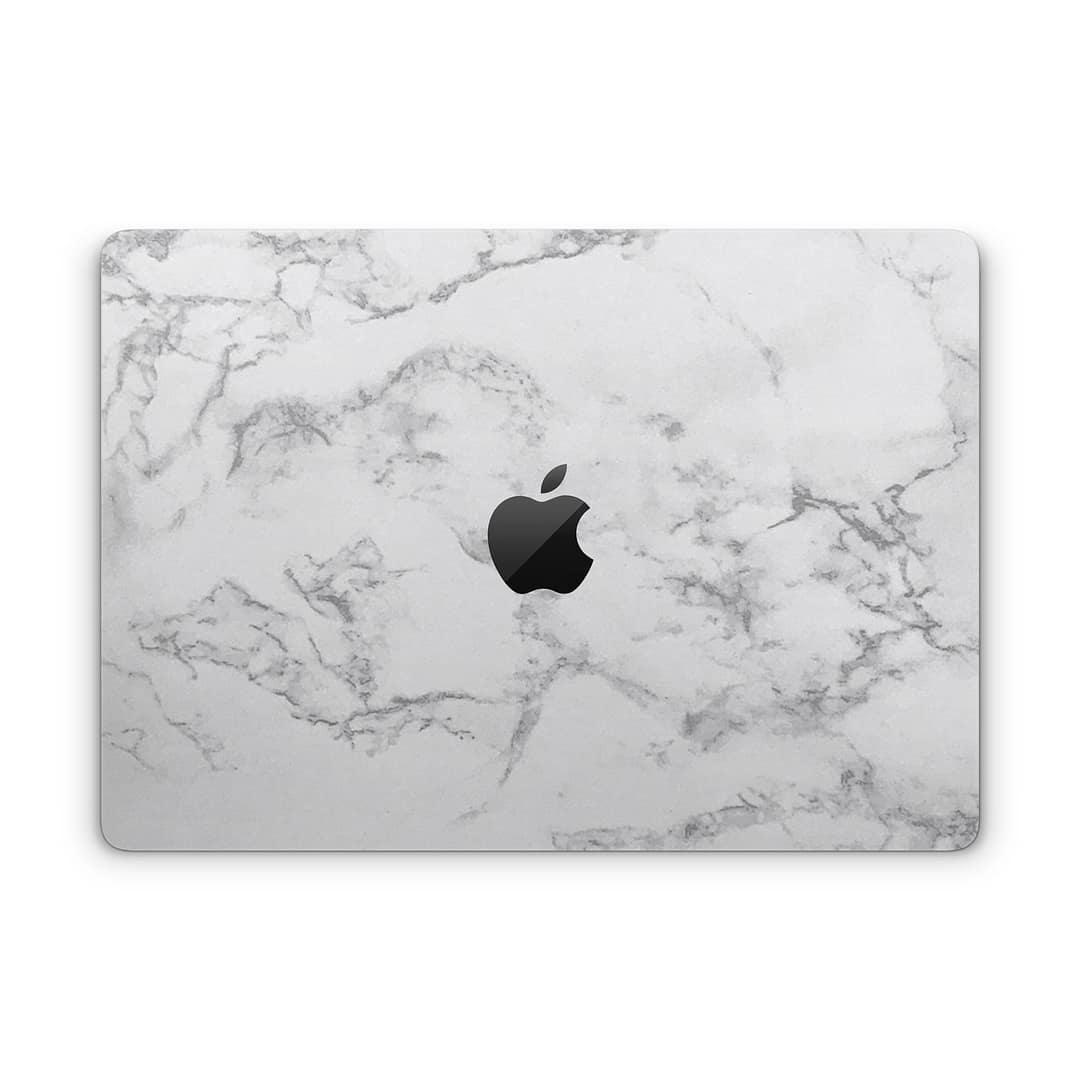 Macbook pro 14'' (2021) marble white skin | wrapitskin