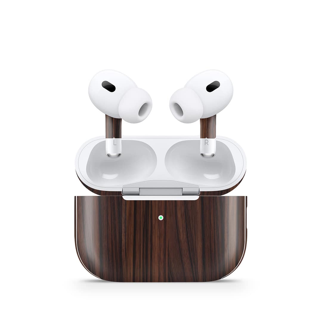 Airpods pro 2 wooden series skins | wrapitskin