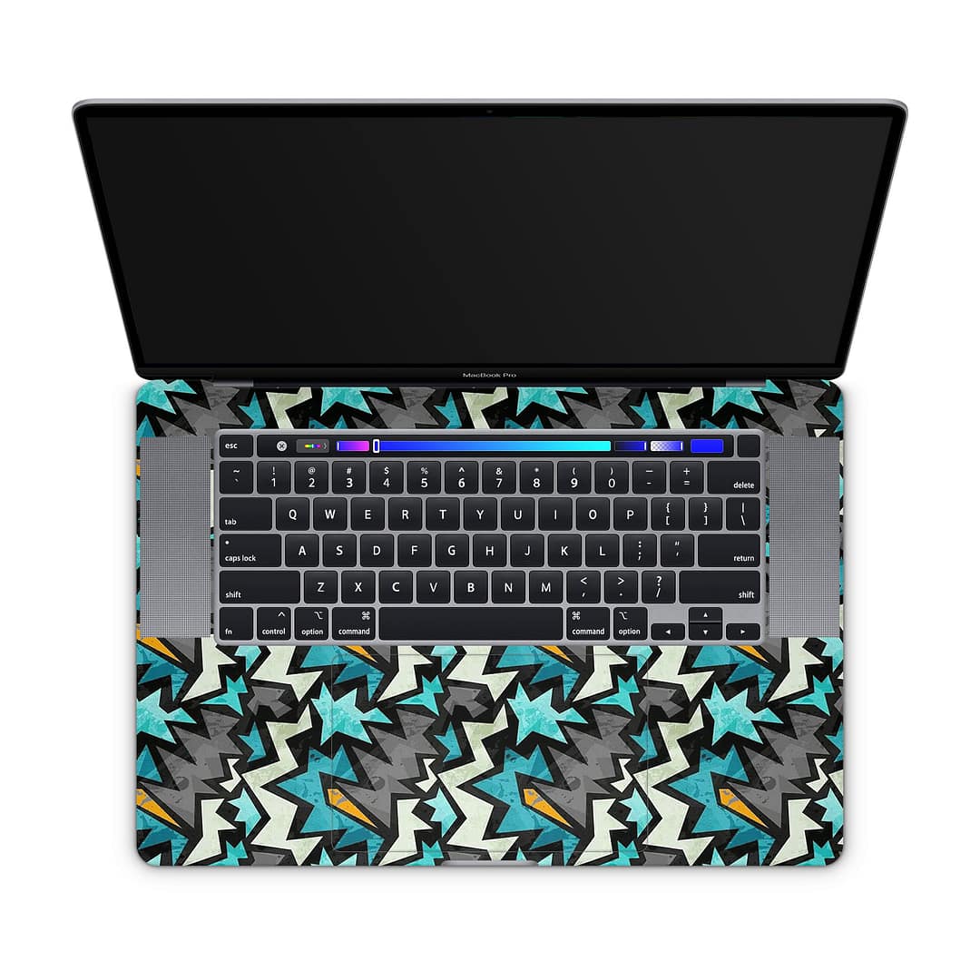 Macbook pro 16'' (touch bar,2019) graffiti harmony skin | wrapitskin