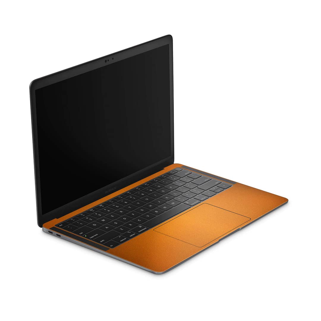 Macbook air 13'' (2018) glossy liquid copper skin | wrapitskin
