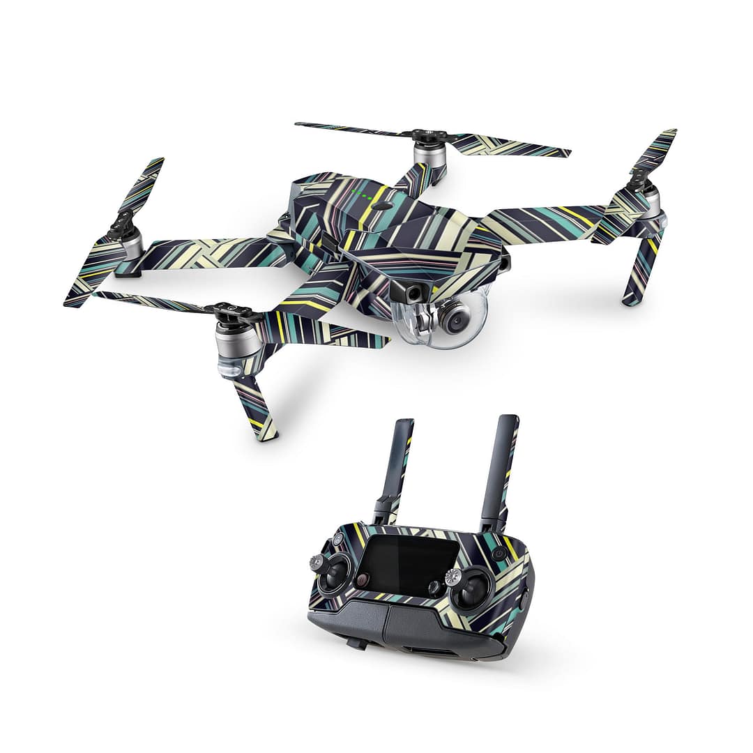 Dji mavic pro striped abstract skin | wrapitskin