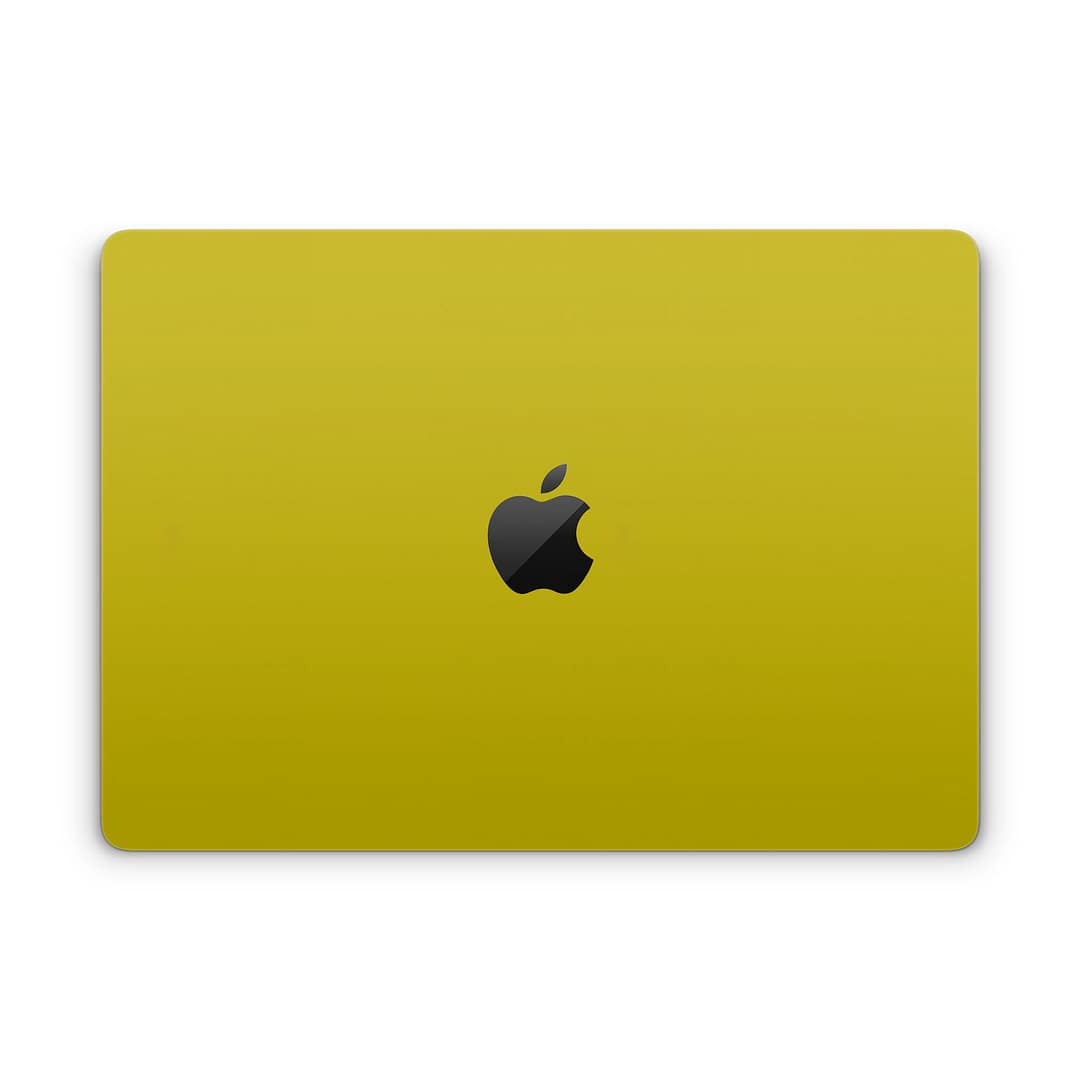 Macbook pro 14'' (2021) bitter yellow skin | wrapitskin