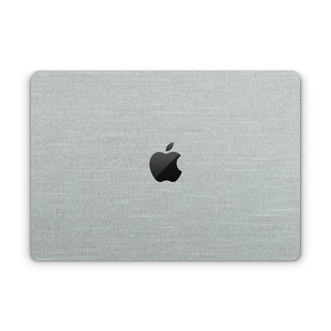 Macbook pro 14'' (2021) linen cyan skin | wrapitskin