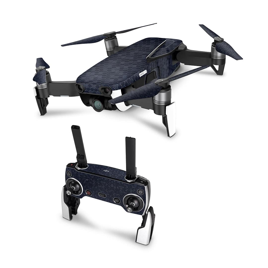 Dji mavic air honeycomb blue skin | wrapitskin
