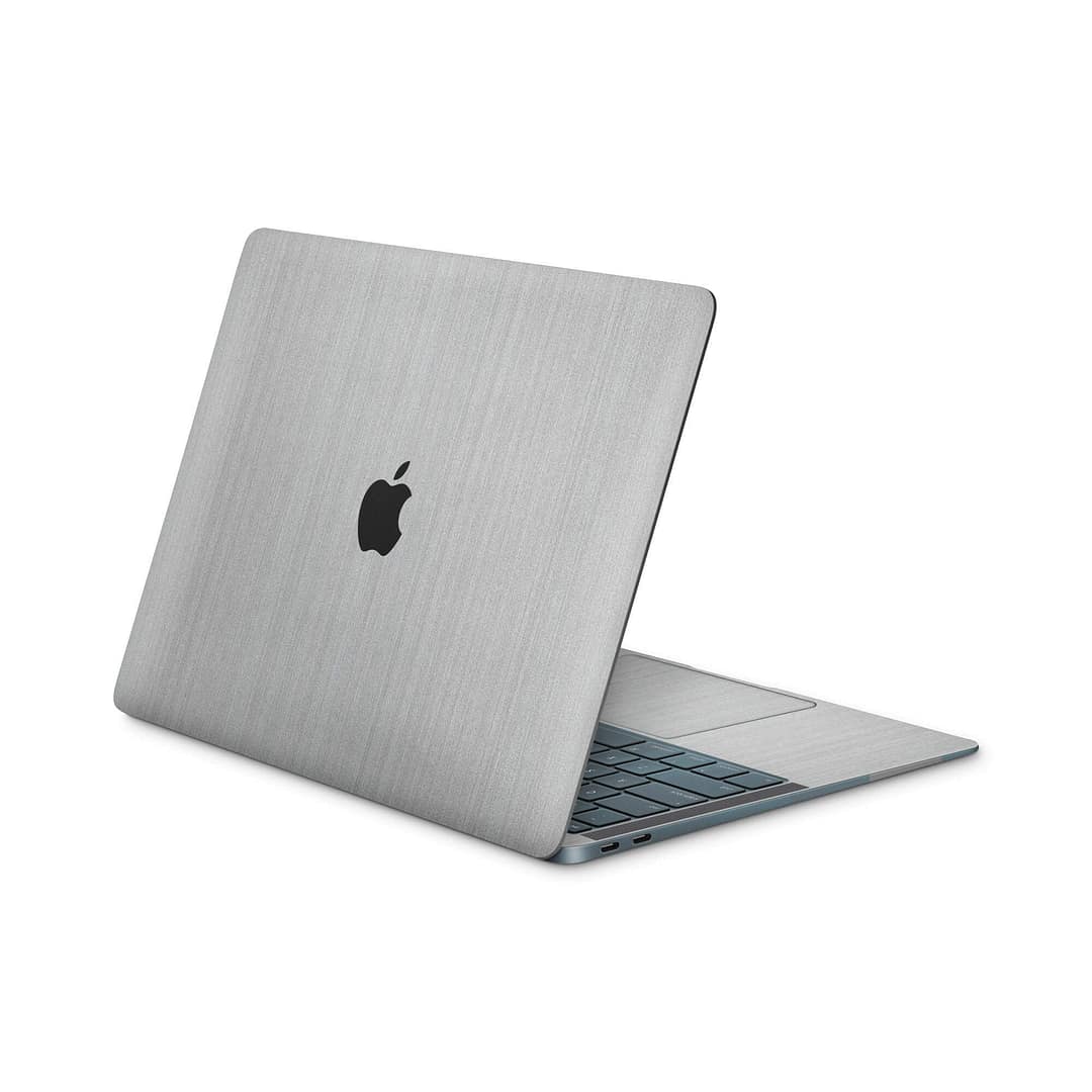 Macbook air 13'' (2018) brushed metal steel skin | wrapitskin