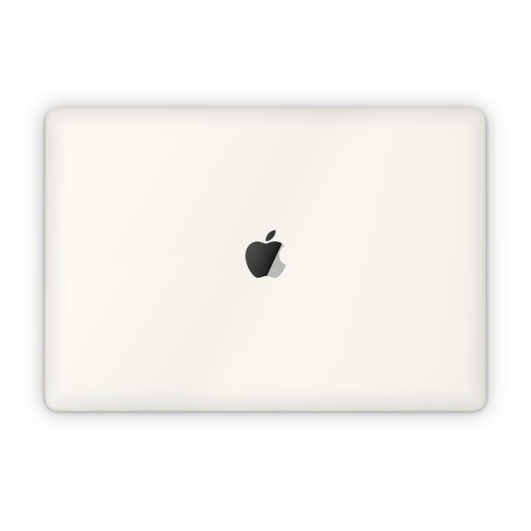 Macbook pro 15'' (2017) pearl white skin | wrapitskin