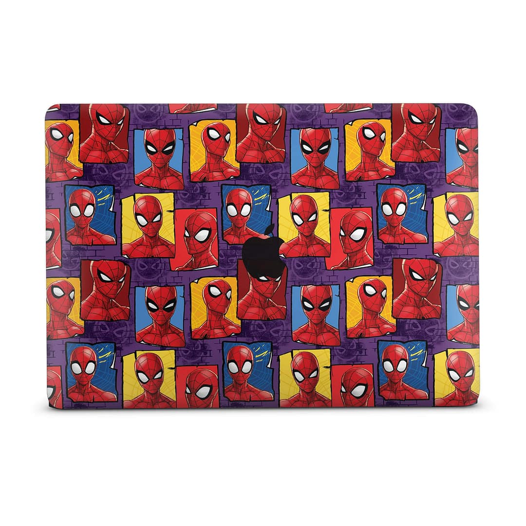 Macbook air 13'' (2018) spidey's world skin | wrapitskin