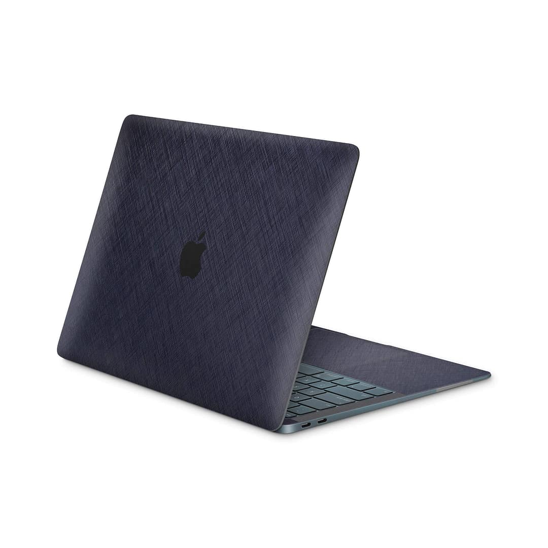 Macbook air 13'' (2018) cross metal blue skin | wrapitskin