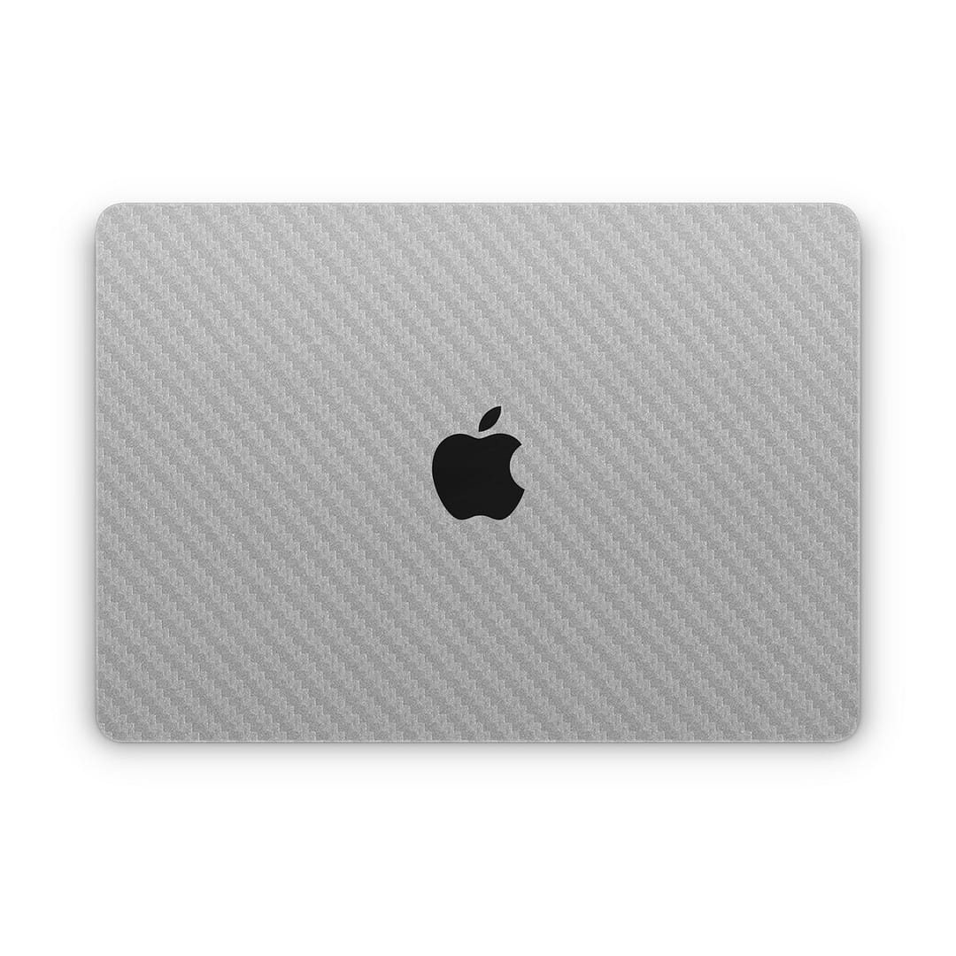 Macbook air 13. 6'' m2 2022 carbon fiber gray skin | wrapitskin