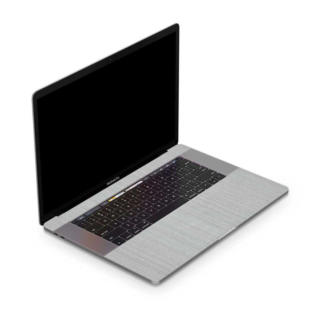 Macbook pro 15'' (2017) brushed metal steel skin | wrapitskin