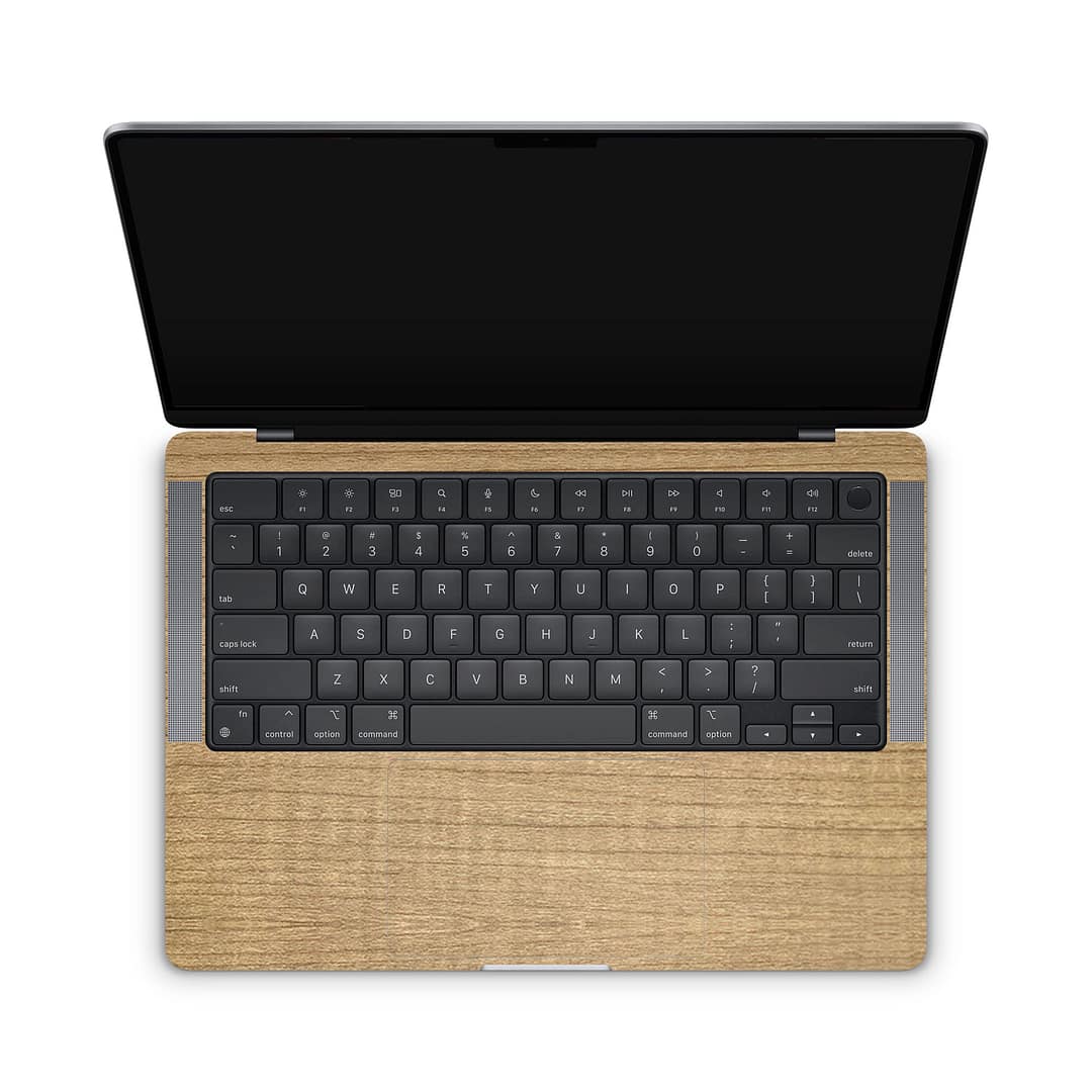 Macbook pro 14'' (2021) rose wood skin | wrapitskin