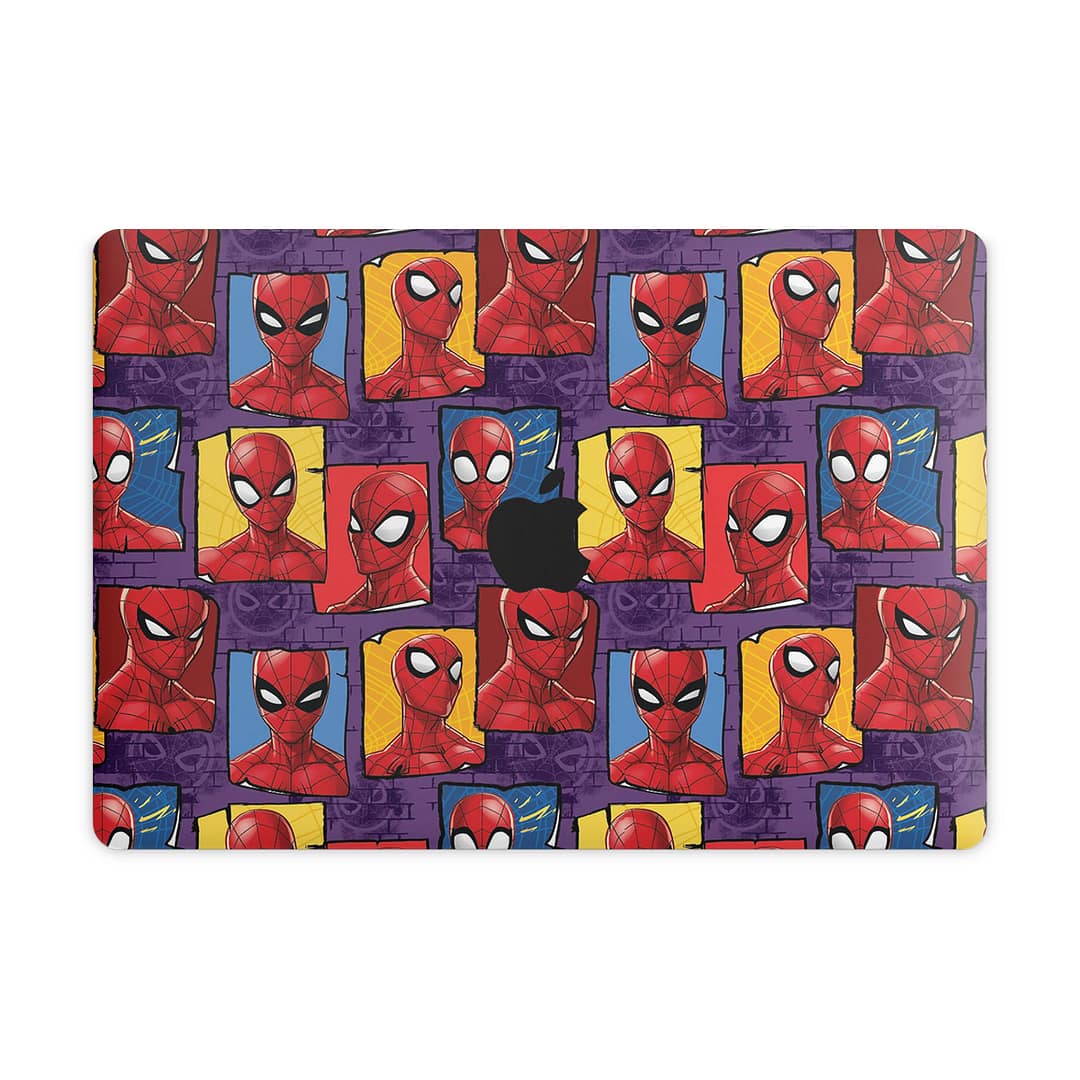 Macbook pro 13'' (touch bar,2018) spidey's world skin | wrapitskin
