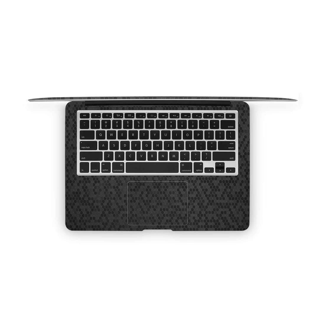 Macbook air 13'' (2010-2017) honeycomb black skin | wrapitskin
