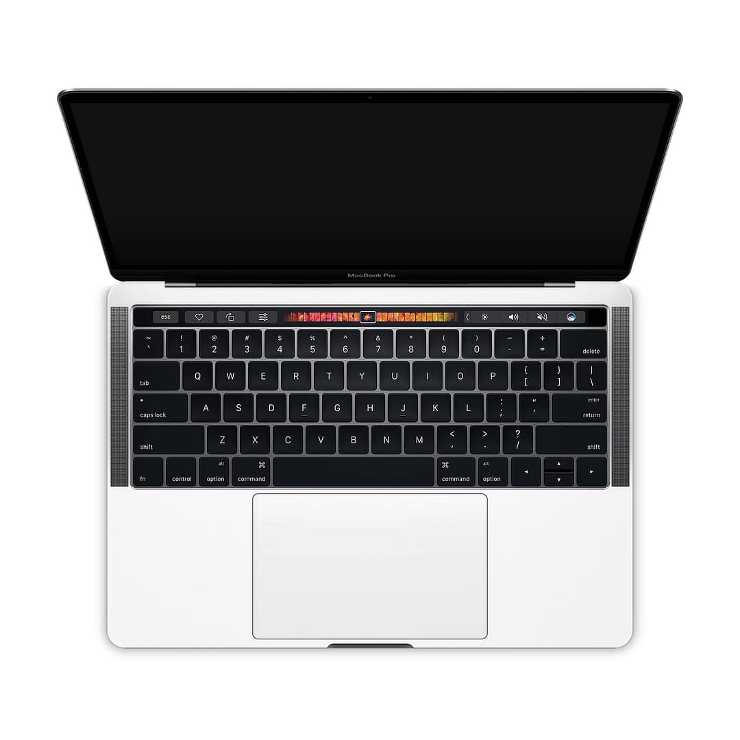 Macbook pro 13'' (touch bar,2018) matte white skin | wrapitskin