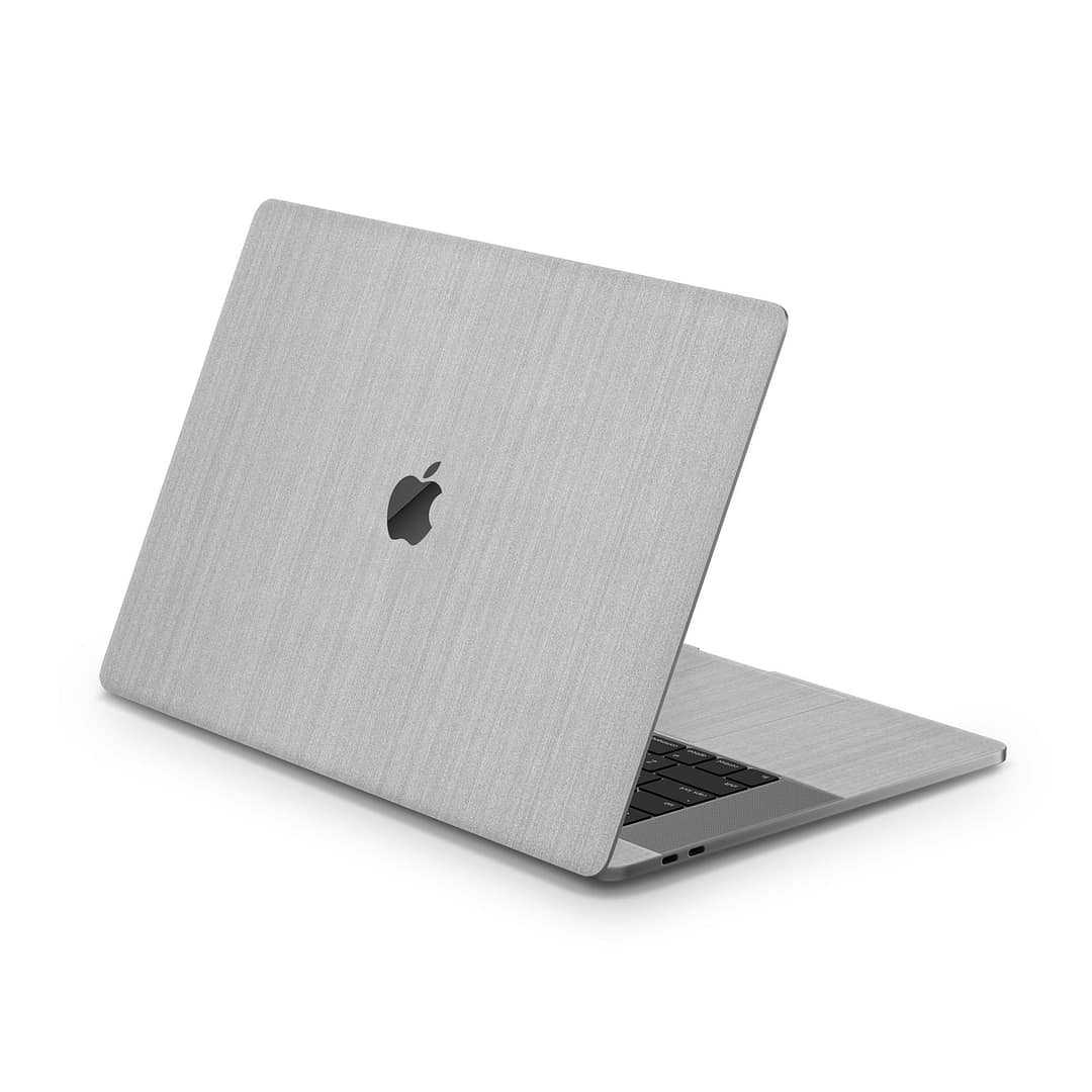 Macbook pro 15'' (2017) brushed metal steel skin | wrapitskin