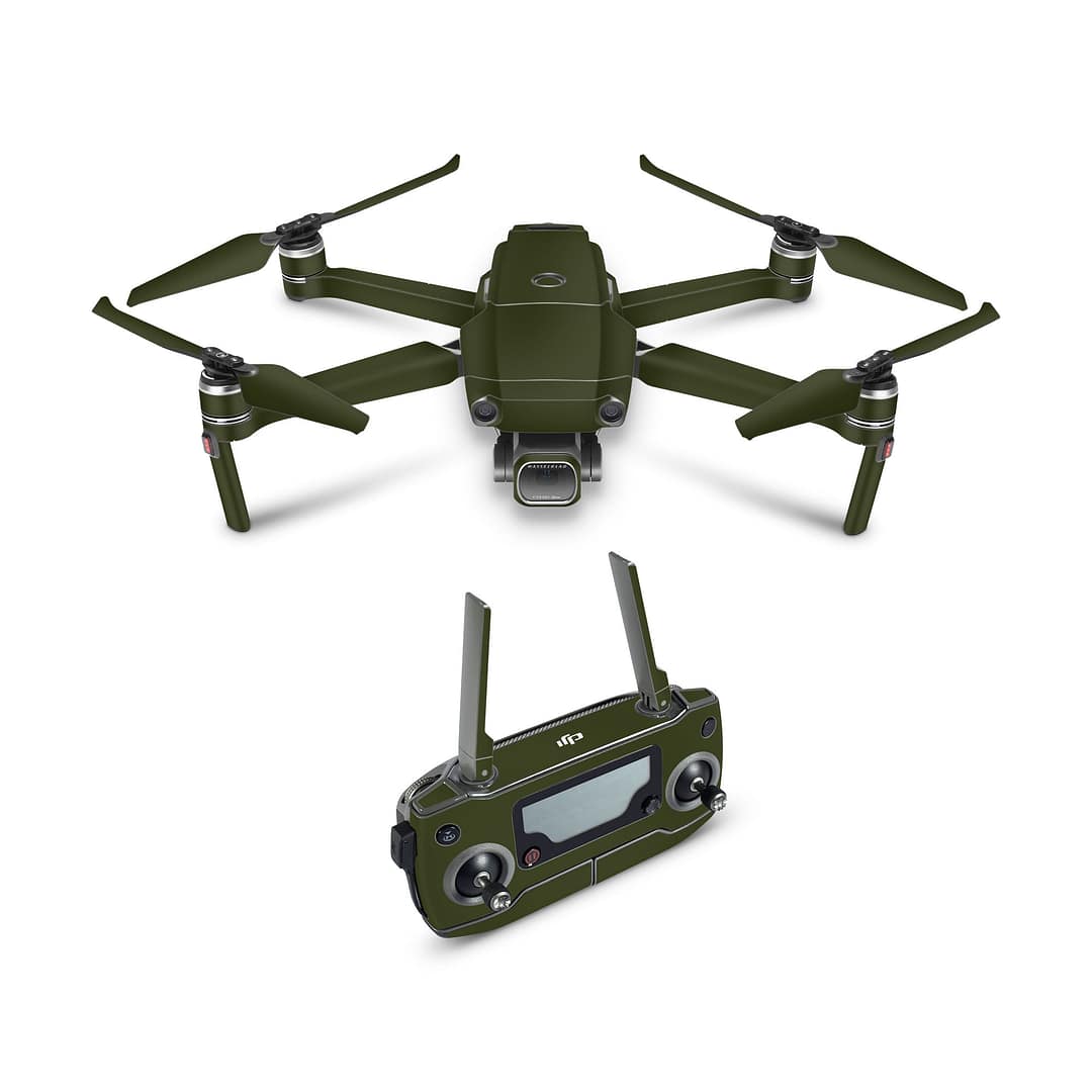 Dji mavic 2 pro matte military green skin | wrapitskin
