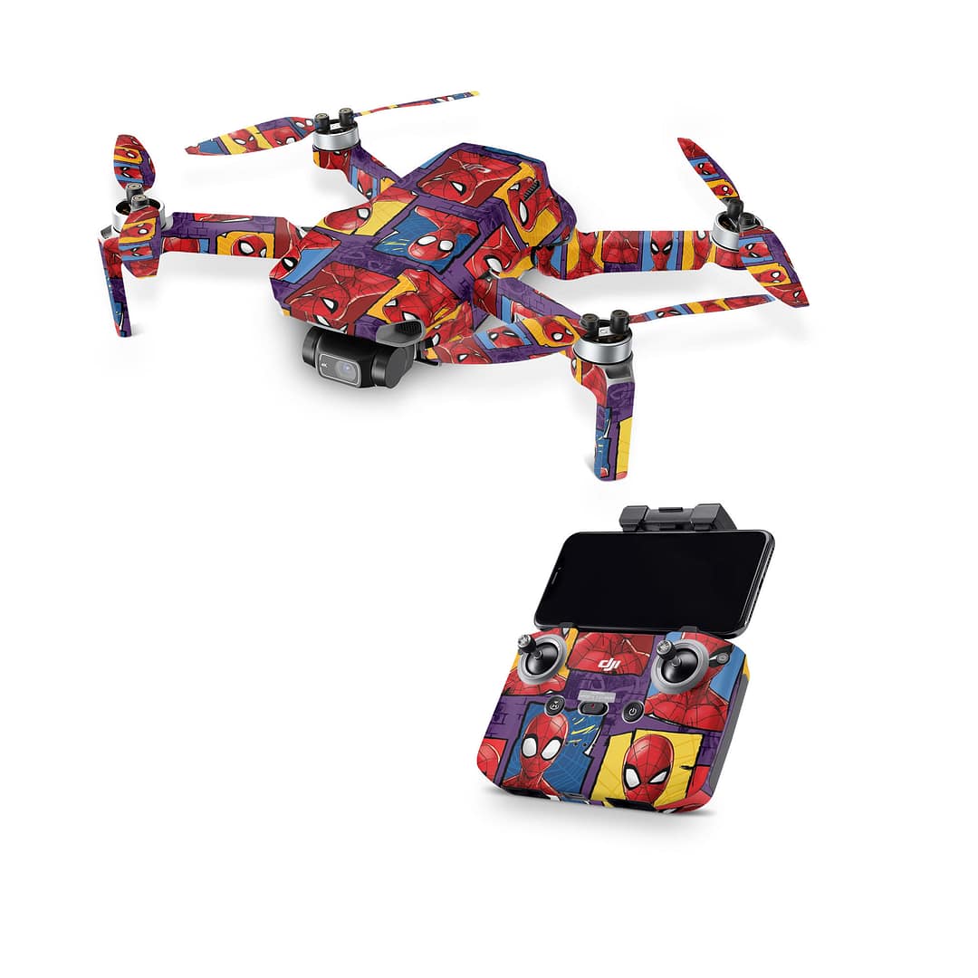 Dji mavic mini 2 spidey's world skin | wrapitskin